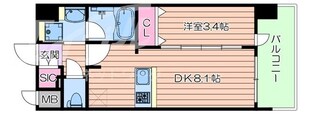 エステムコート梅田・天神橋Ⅳステーションフロントの物件間取画像